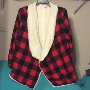 Buffalo check Ladies lined wrap